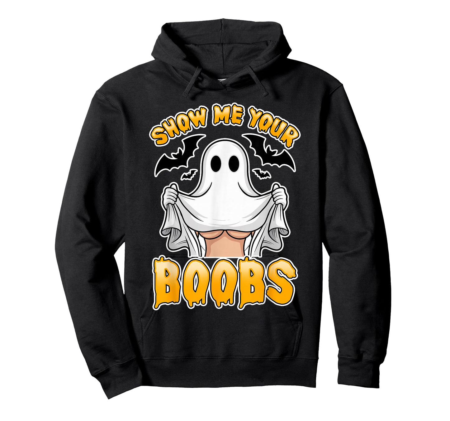 Ghost Costume Funny Show Me Your Boobs T-Shirt