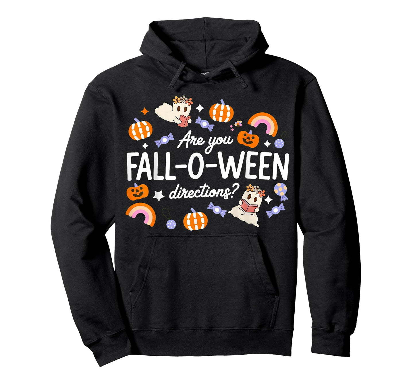 are You Fall O Ween Directions Halloween Teacher Ghosts T-Shirt