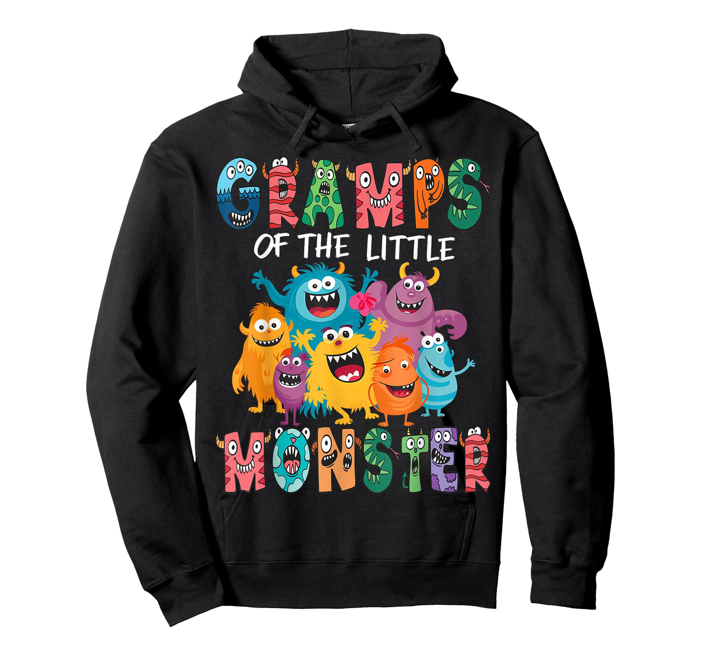 Gramps Of The Little Monster Kids 1St Birthday Party T-Shirt