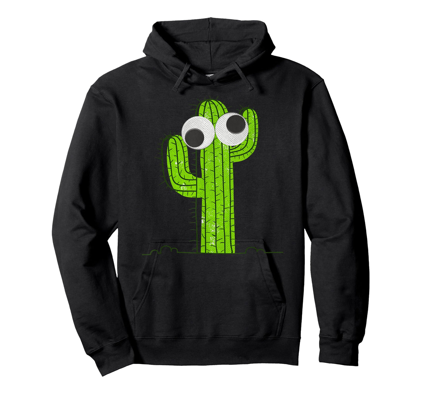 Googly Eyes Cactus Vintage Funny T-Shirt