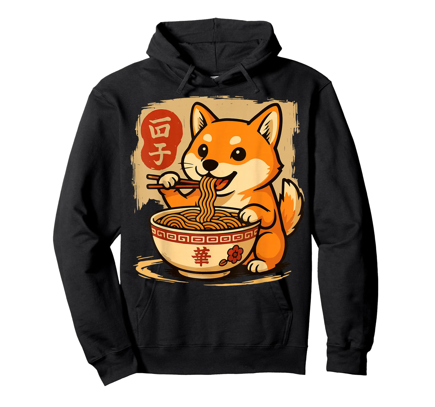 Anime Shiba Inu Eating Ramen Japanese Ramen Japan T-Shirt