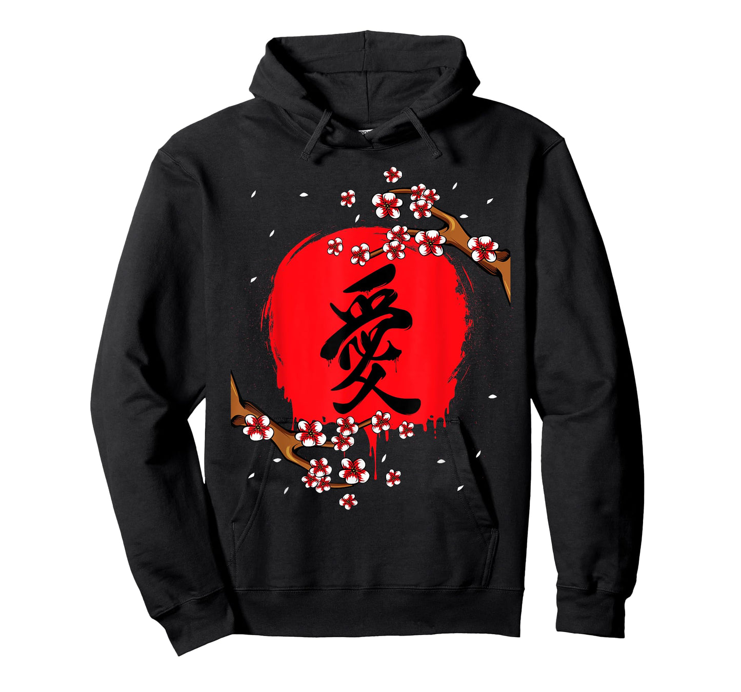 Japanese Kanji Cherry Blossom Tokio Japan Nature Jpop T-Shirt