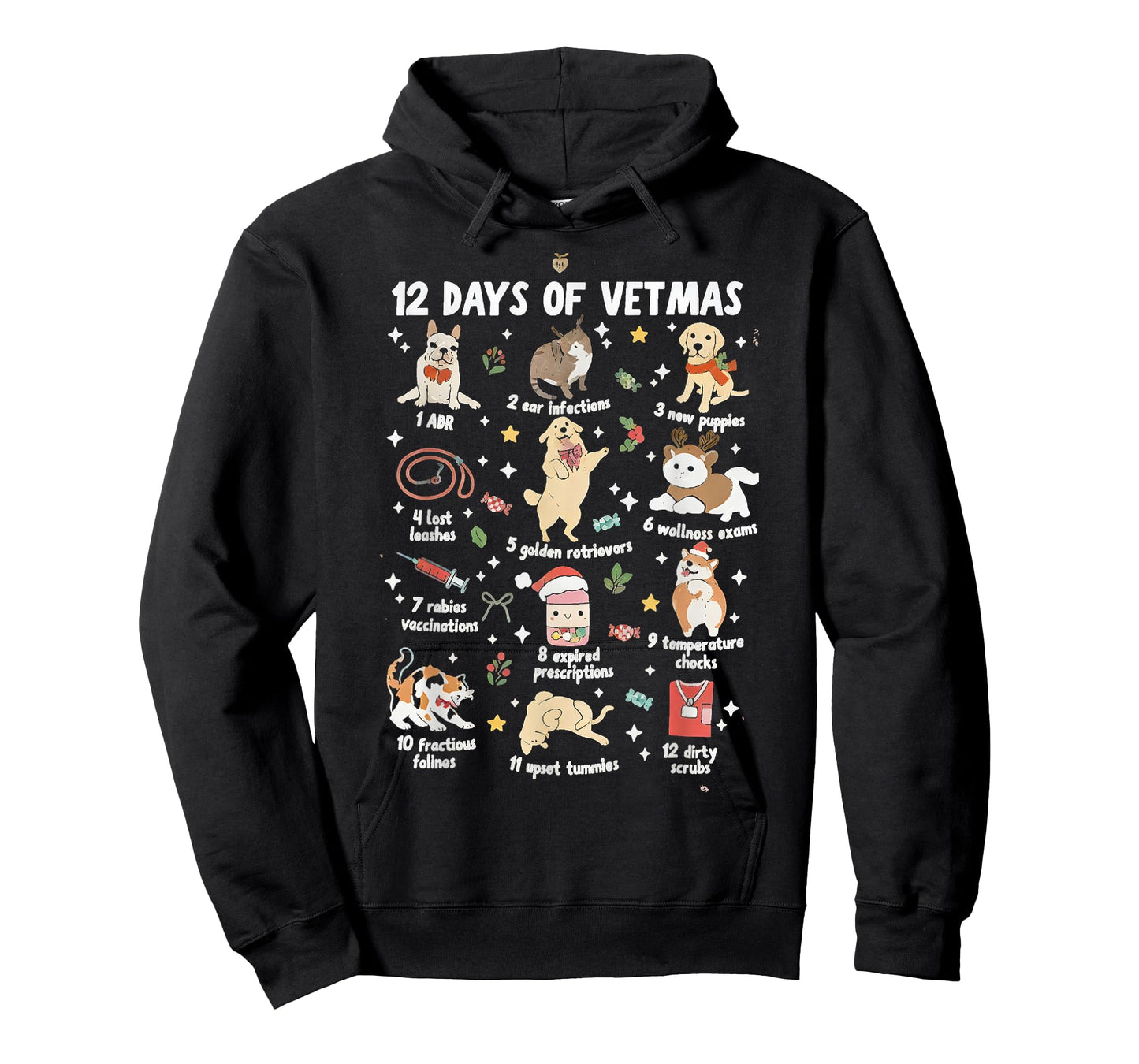 Christmas Veterinarian Veterinary Medicine Vet Tech Xmas Vet T-Shirt
