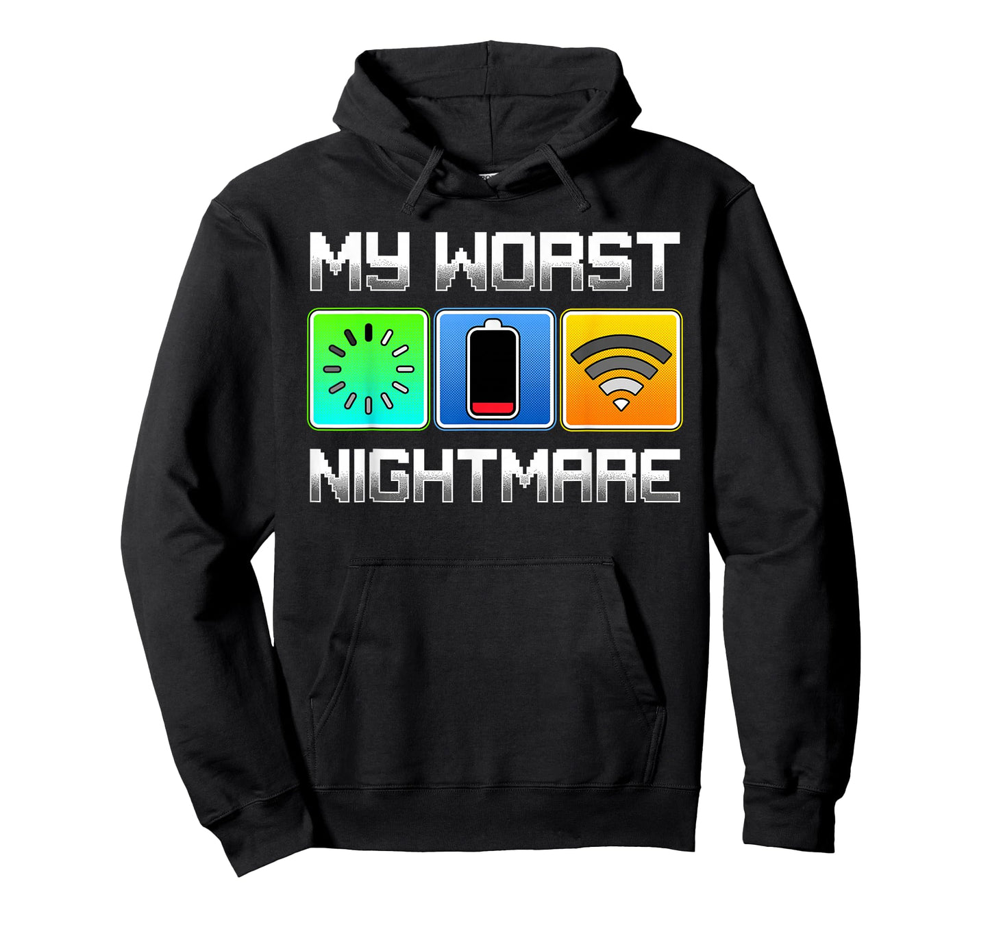 Gamer Shirt Gaming Shirt Men Boys Funny My Worst Nightmare T-Shirt