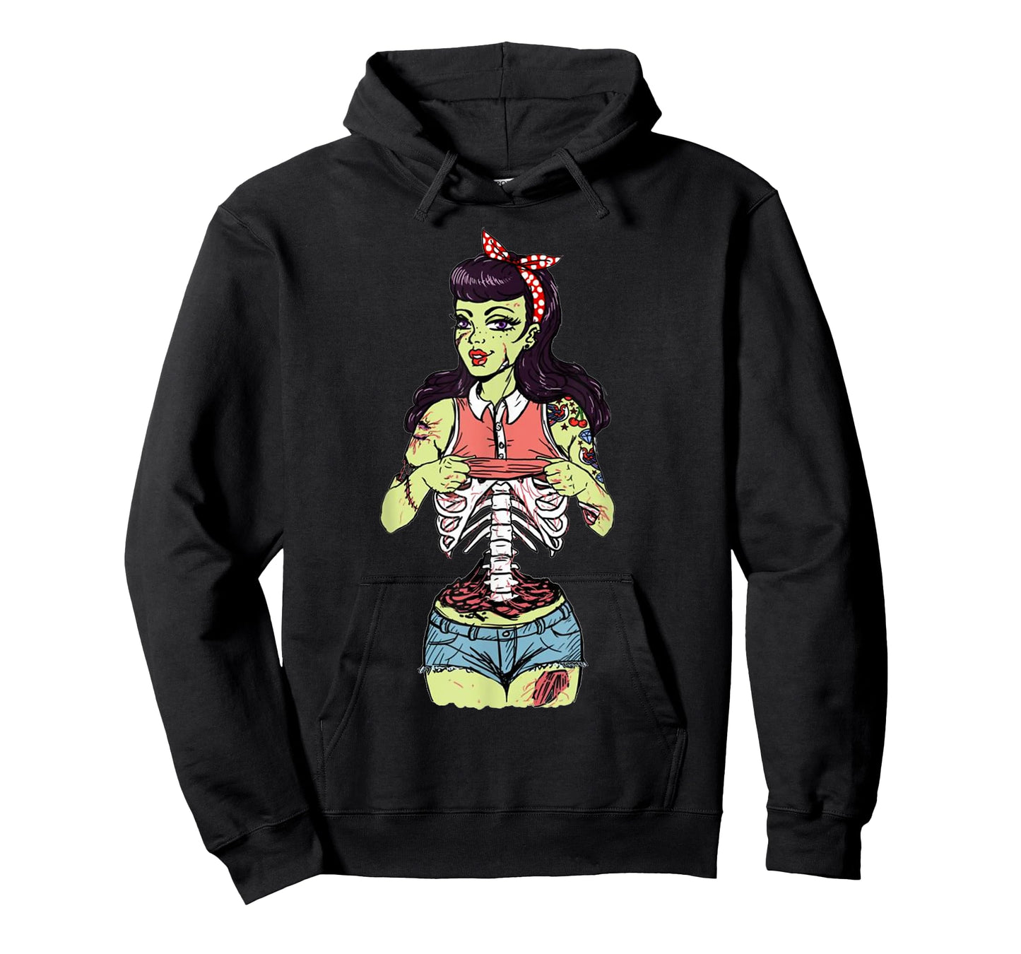 Zombie Pin Up Girl T-Shirt