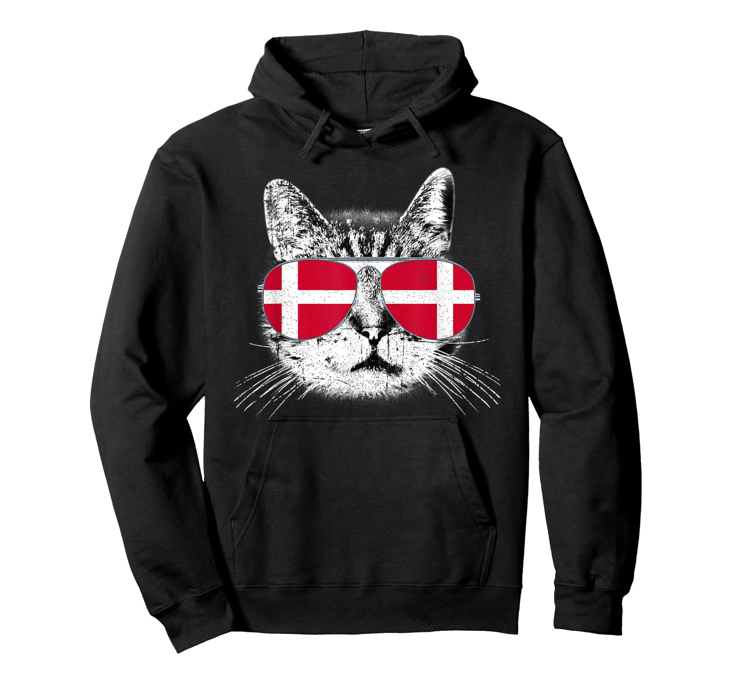 Denmark Flag Danish Cat Lover Pride Men Women Kids Gift T-Shirt