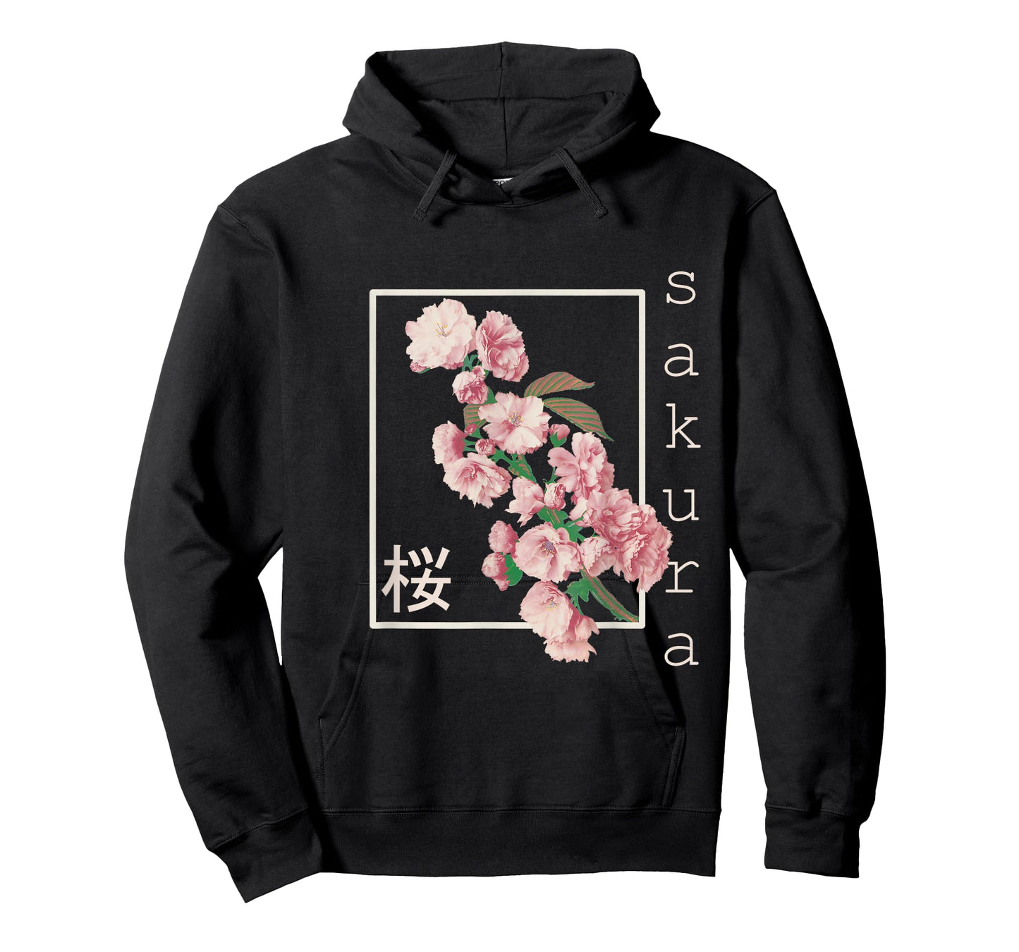 Cherry blossom shirt vintage Japanese Sakura Kanji aesthetics T-Shirt