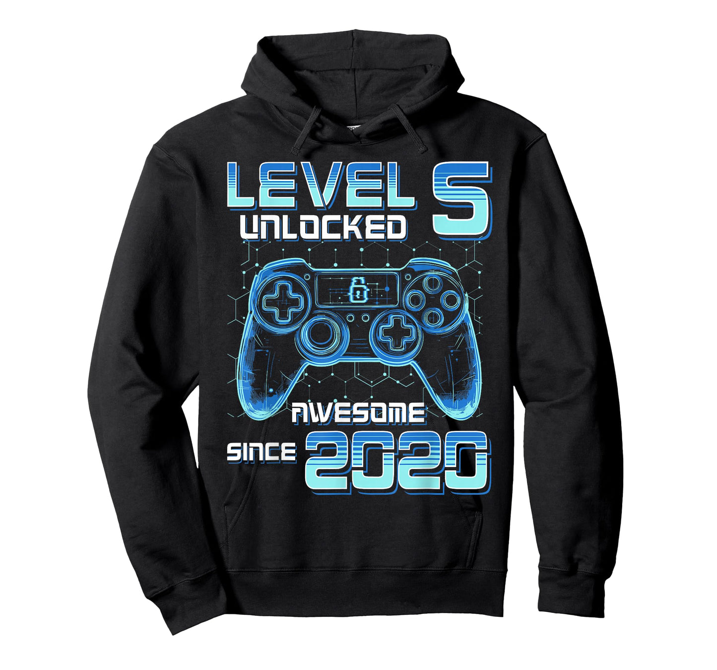 Level 5 Unlocked Video Game Party 6th Birthday Gamer Boys T-Shirt