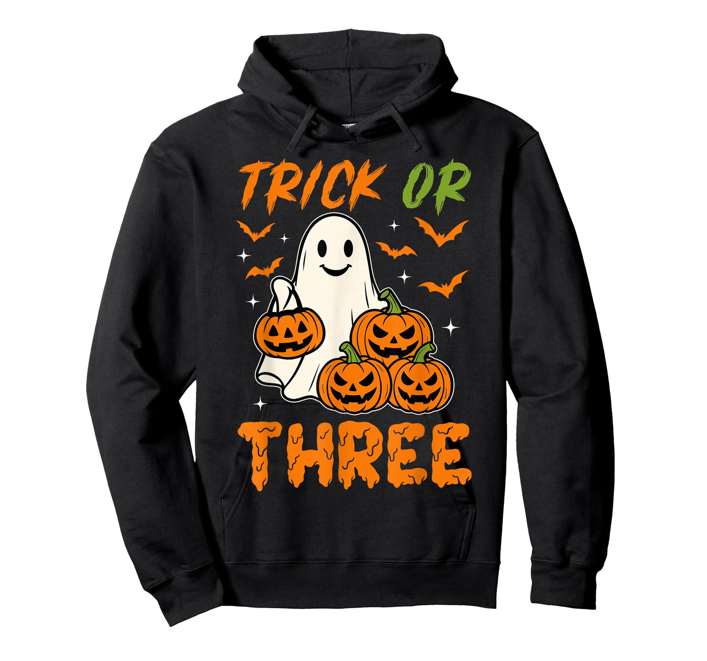 3 Years Old Birthday Ghoul It's My Booday Trick Or Three T-Shirt