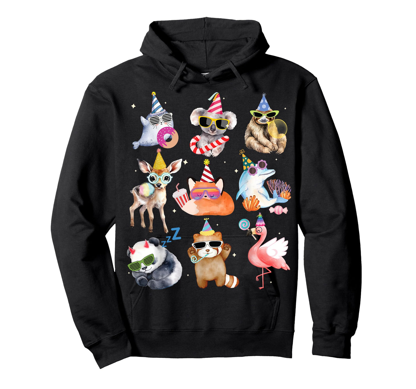 Men Women and Kids Animals Wildlife Zoo Day Birthday Parties T-Shirt