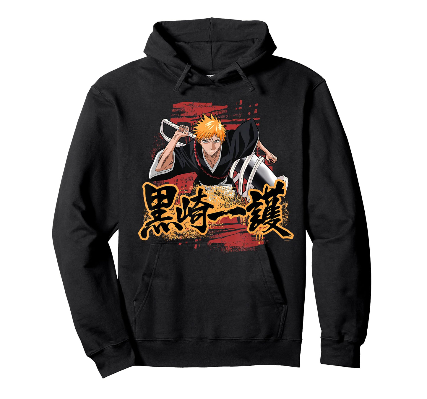 Bleach Ichigo Kanji and Symbol Scribbles Anime T-Shirt