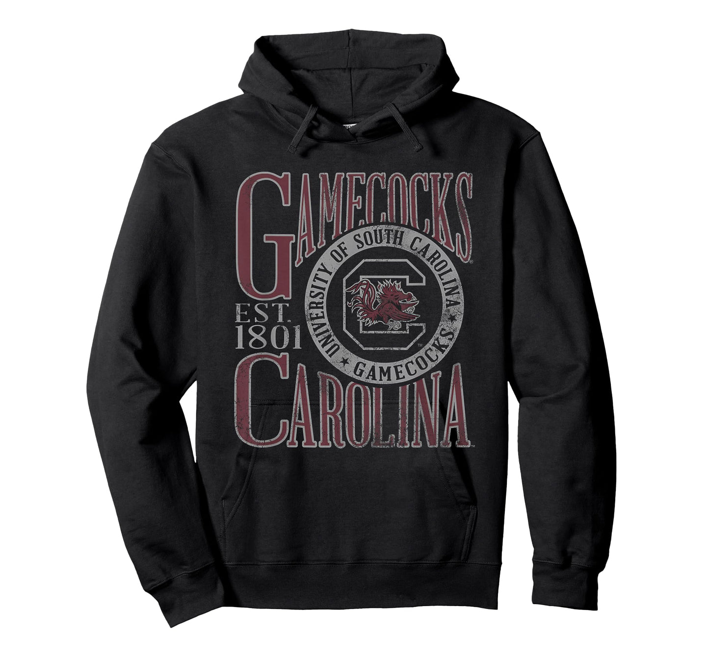 South Carolina Gamecocks Vintage Dibs Black T-Shirt