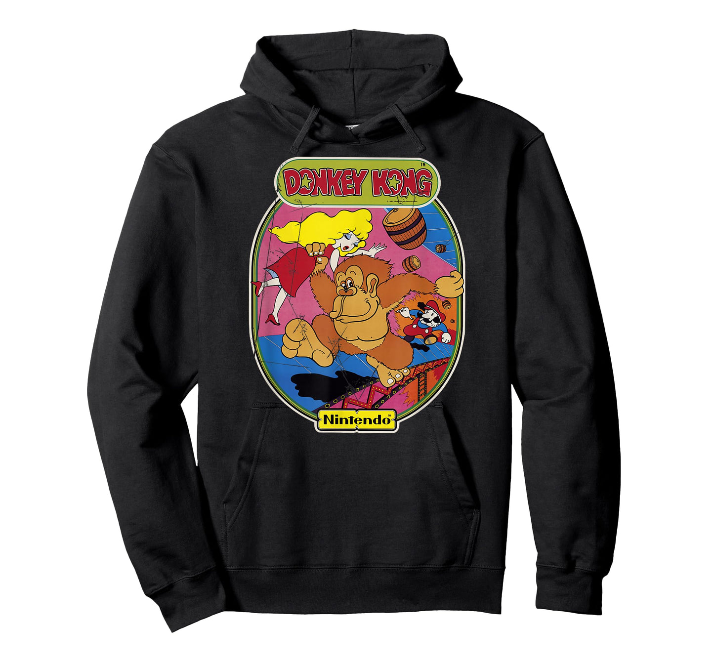 Nintendo Donkey Kong Mario Retro Art Graphic T-Shirt T-Shirt