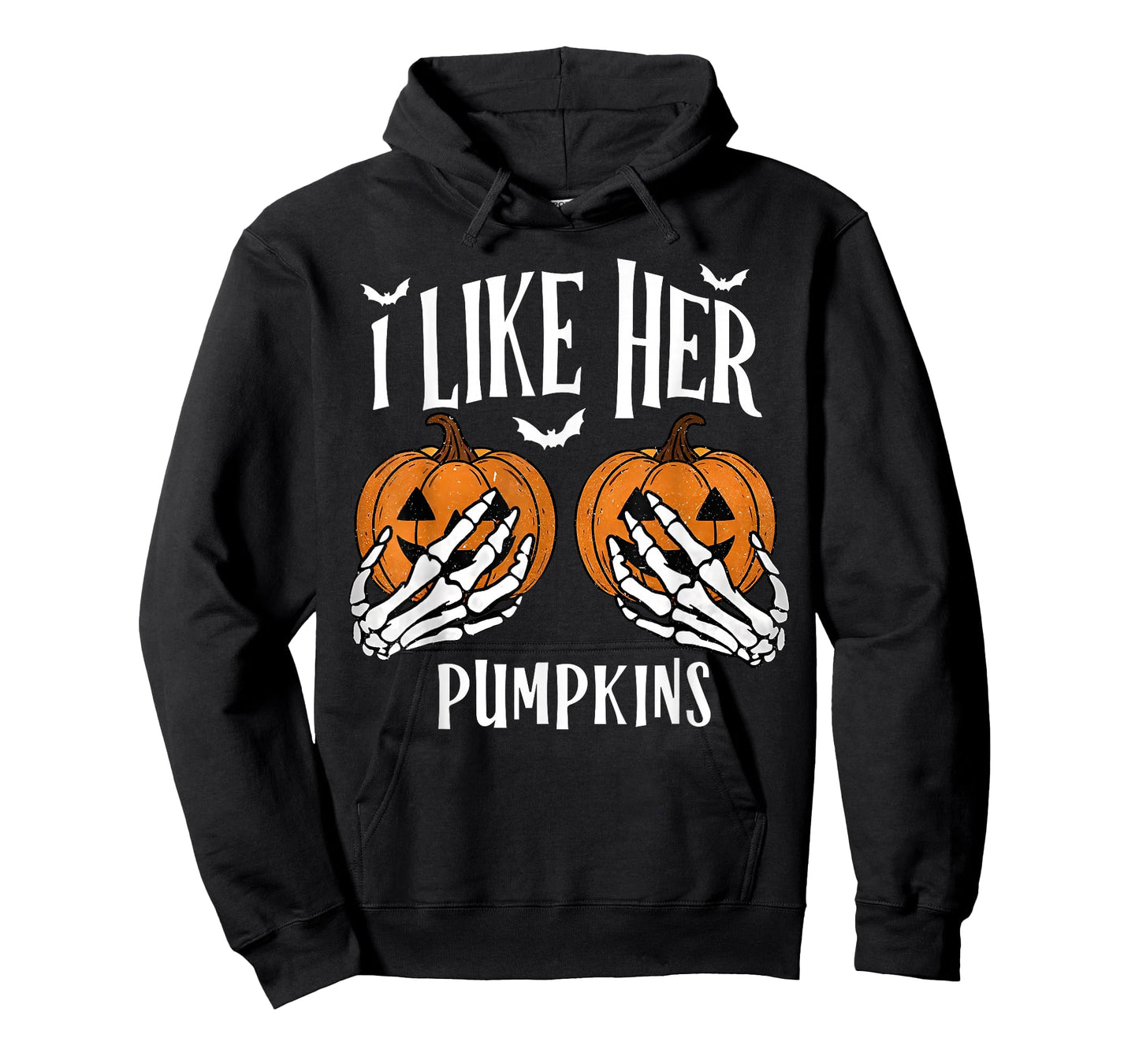 I Like Her Pumpkins I Like His Broomstick Halloween Couples T-Shirt