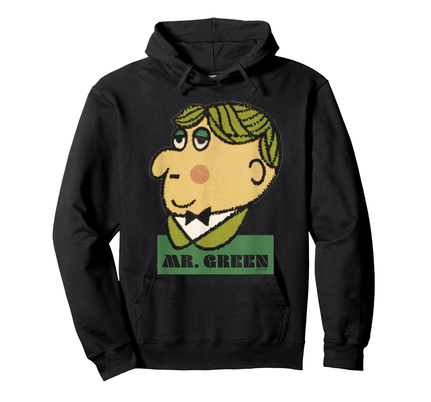 Clue Halloween Mr. Green Big Face T-Shirt