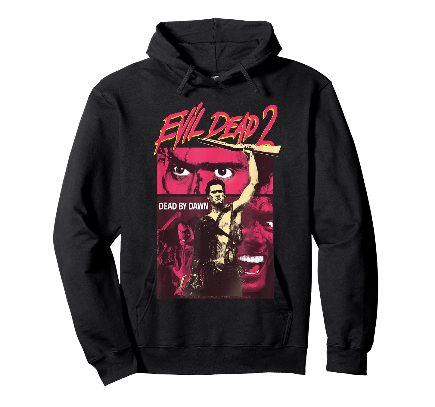 Evil Dead 2 Dead by Dawn Poster Collage Vintage Horror T-Shirt