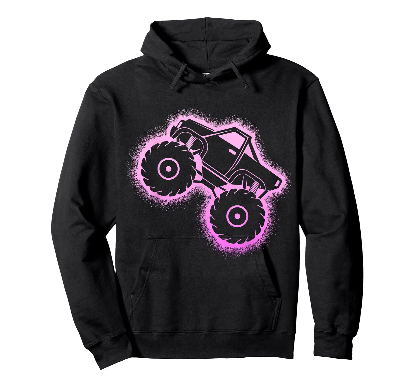 Monster Truck Girls Ladies T-Shirt