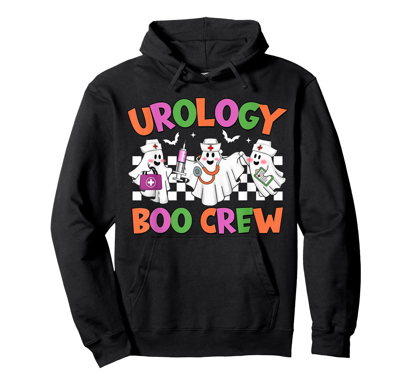 Retro Urology Boo Crew Urology Nurse Halloween Costumes T-Shirt