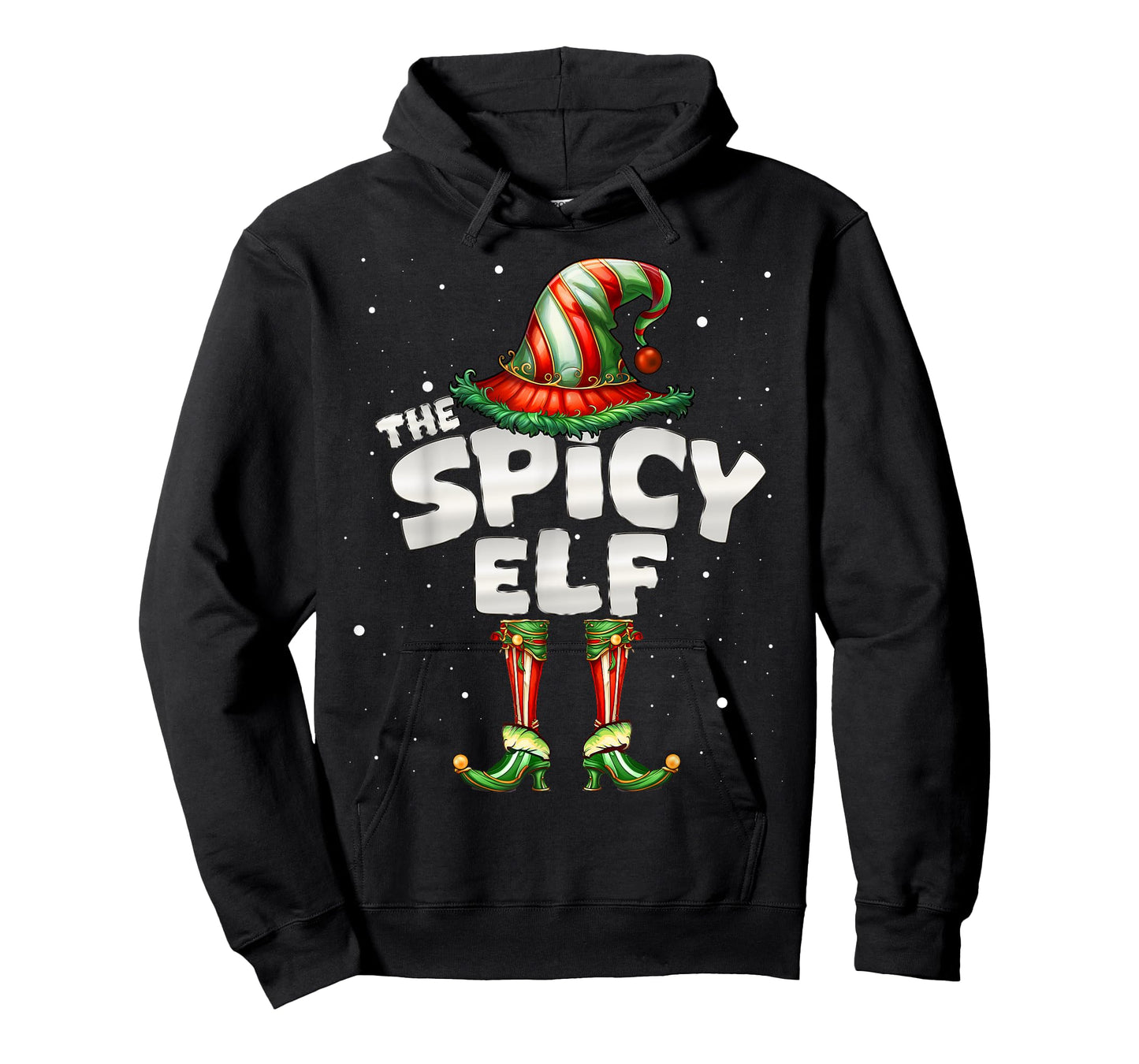 Spicy Elf Family Matching Group Christmas T-Shirt