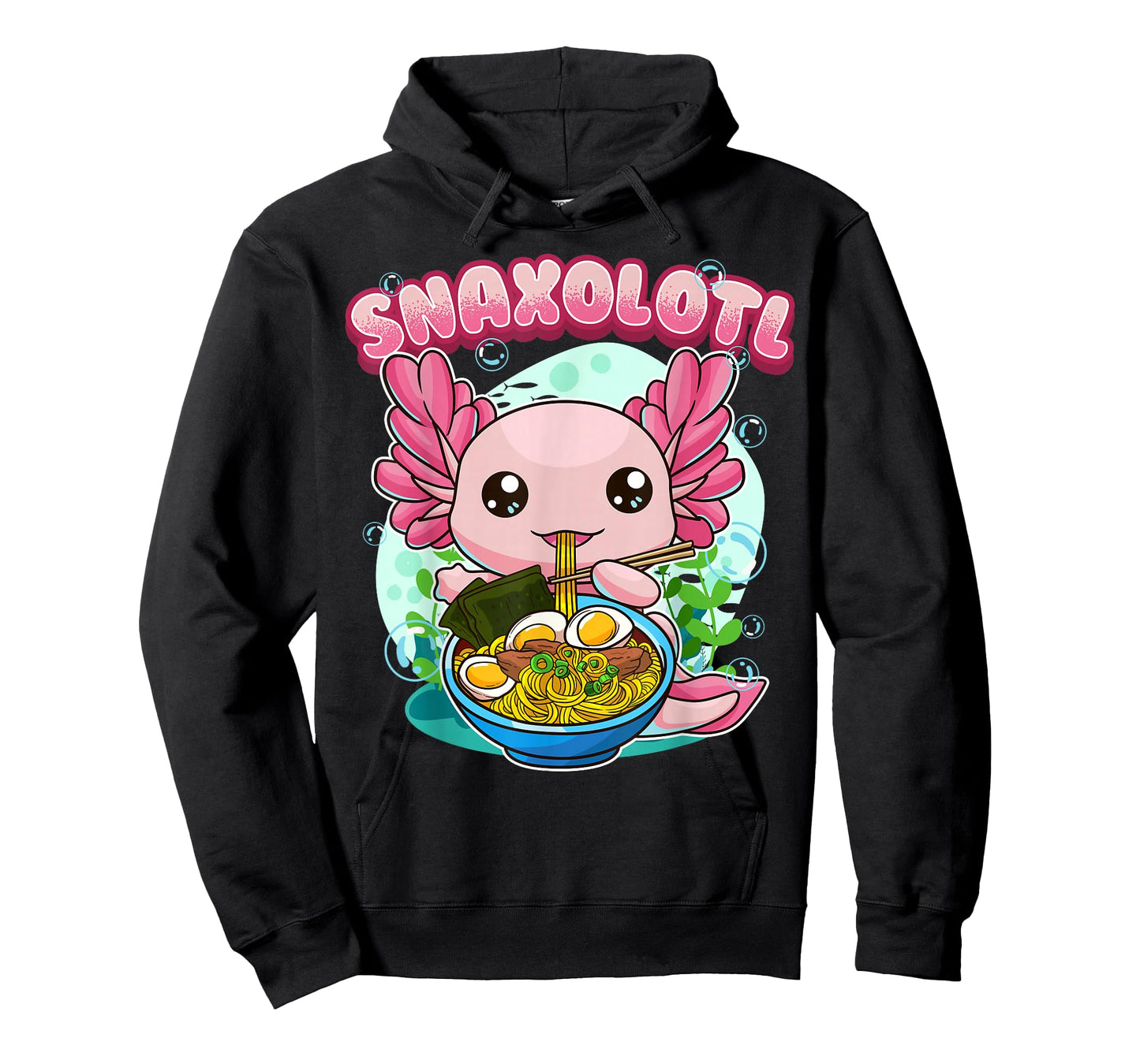Axolotl Shirt Snaxolotl Shirt Boys Axolotl Ramen Shirt Anime T-Shirt