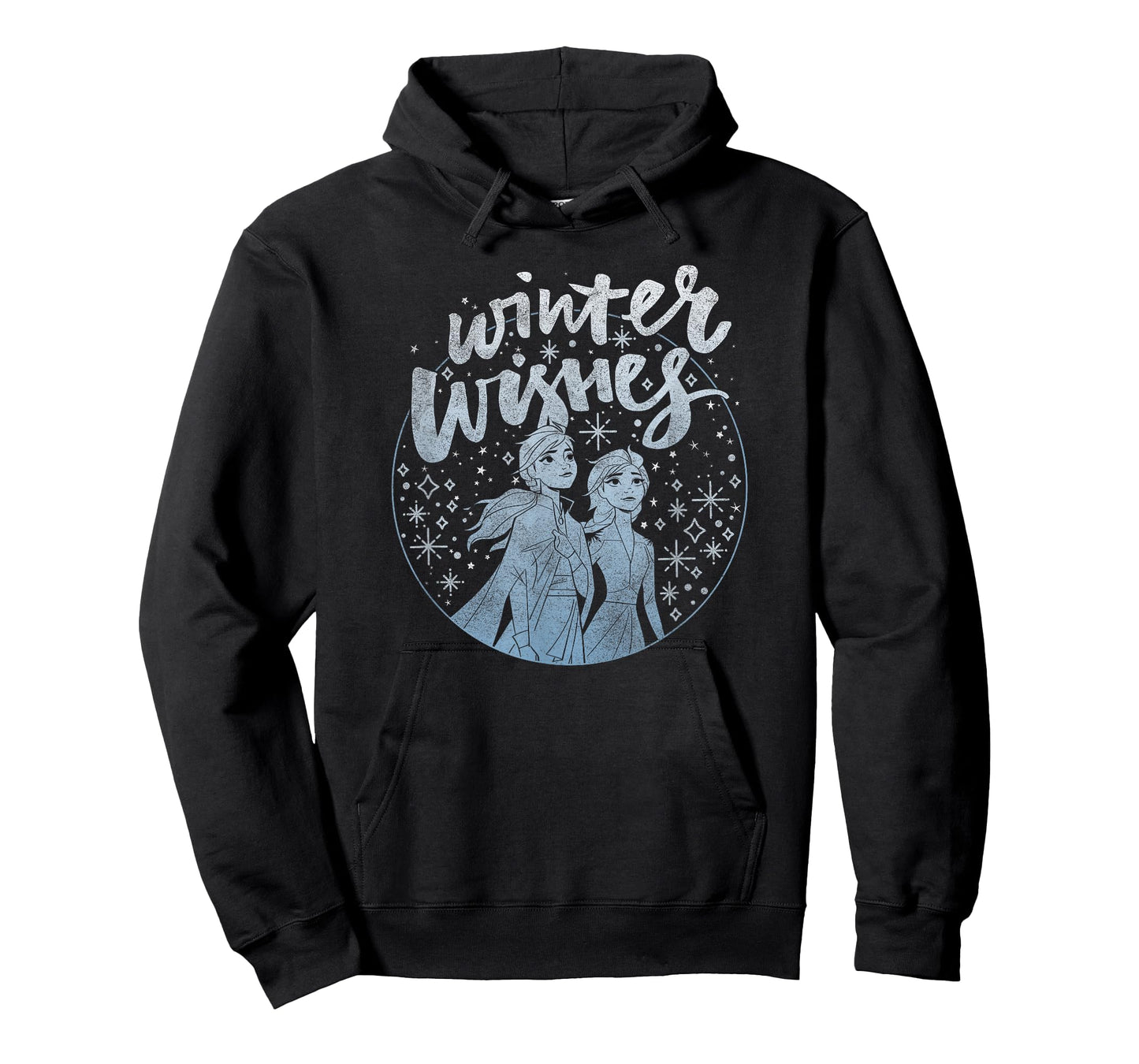Disney Frozen Two Christmas Elsa Anna Winter Wishes T-Shirt