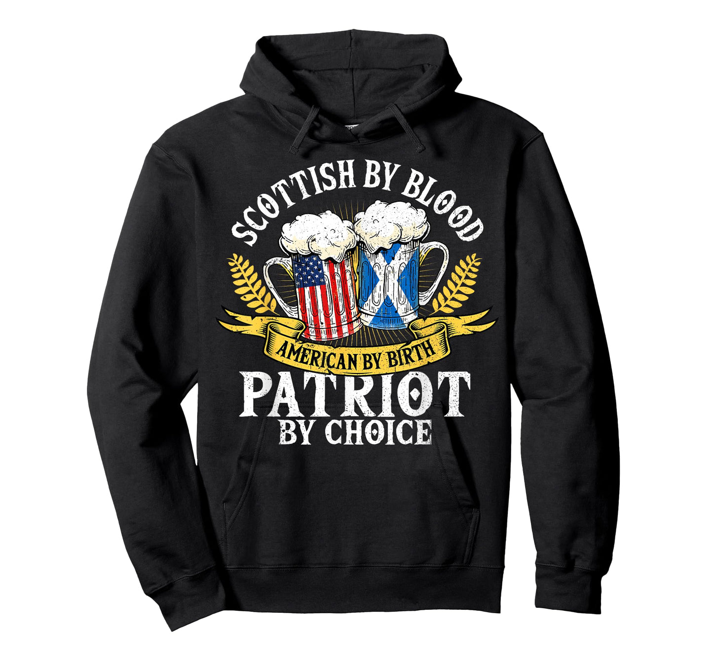 Scottish By Blood American By Birth Patriot By Choice T-Shirt