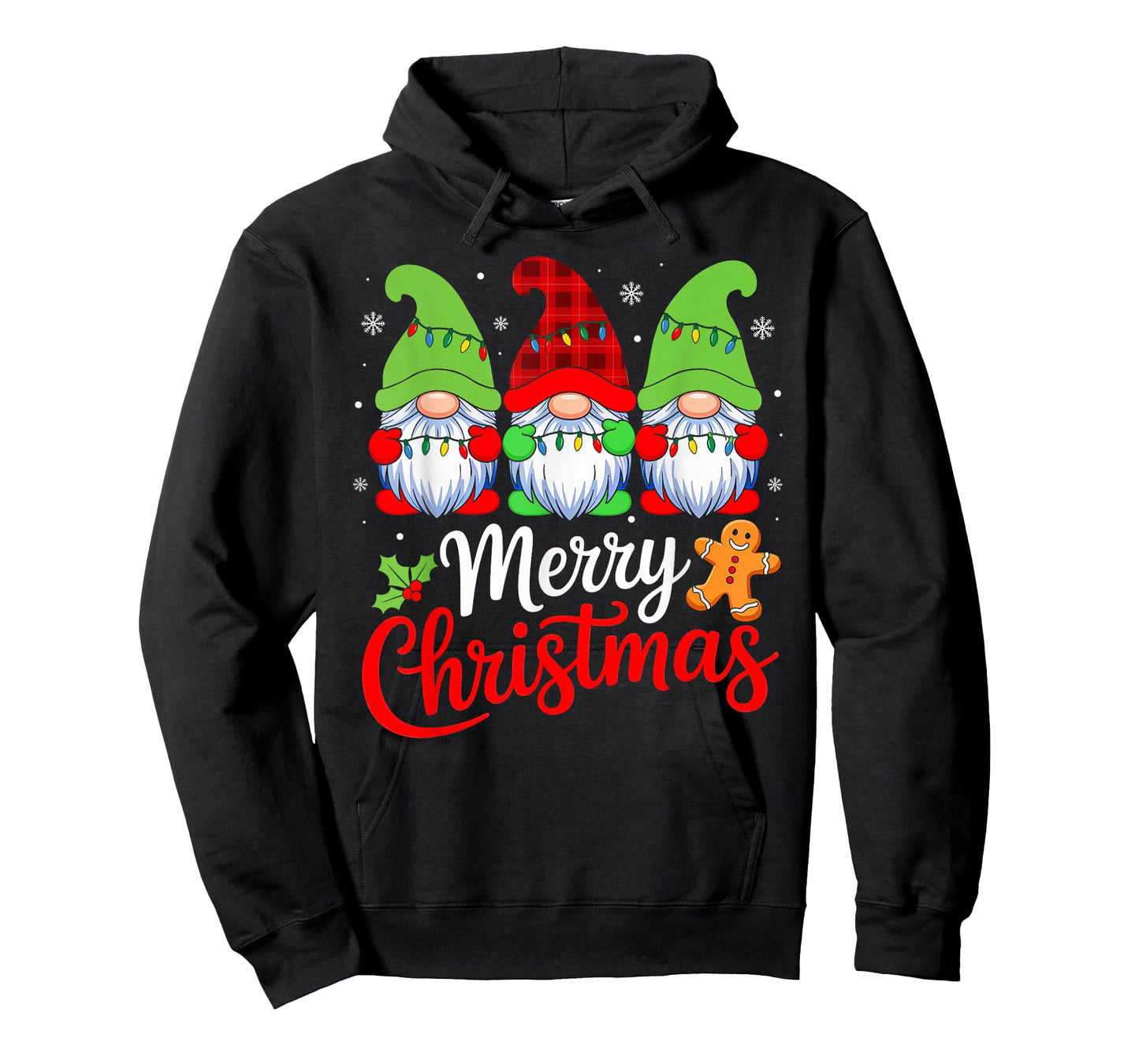 Merry Christmas Gnome Shirt Funny Xmas Pajamas Men Women T-Shirt