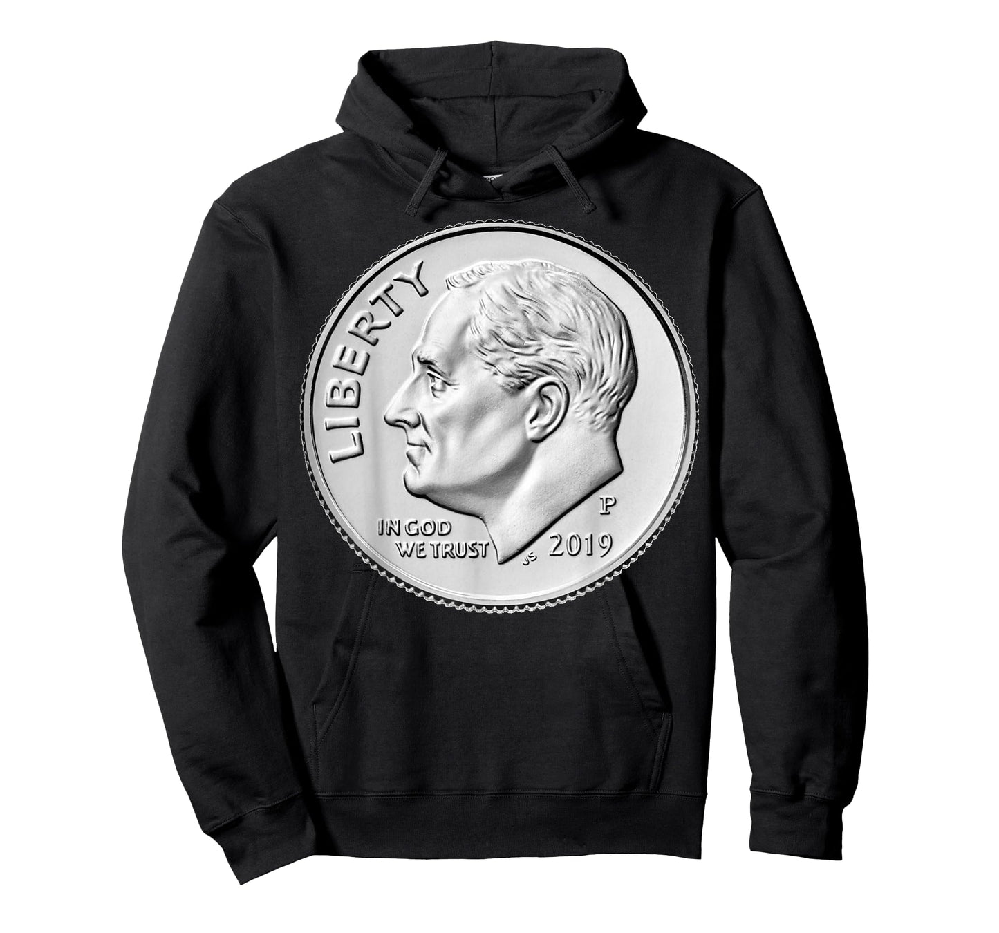 Dime 2019 Roosevelt United States US Mint Coin Collector T-Shirt