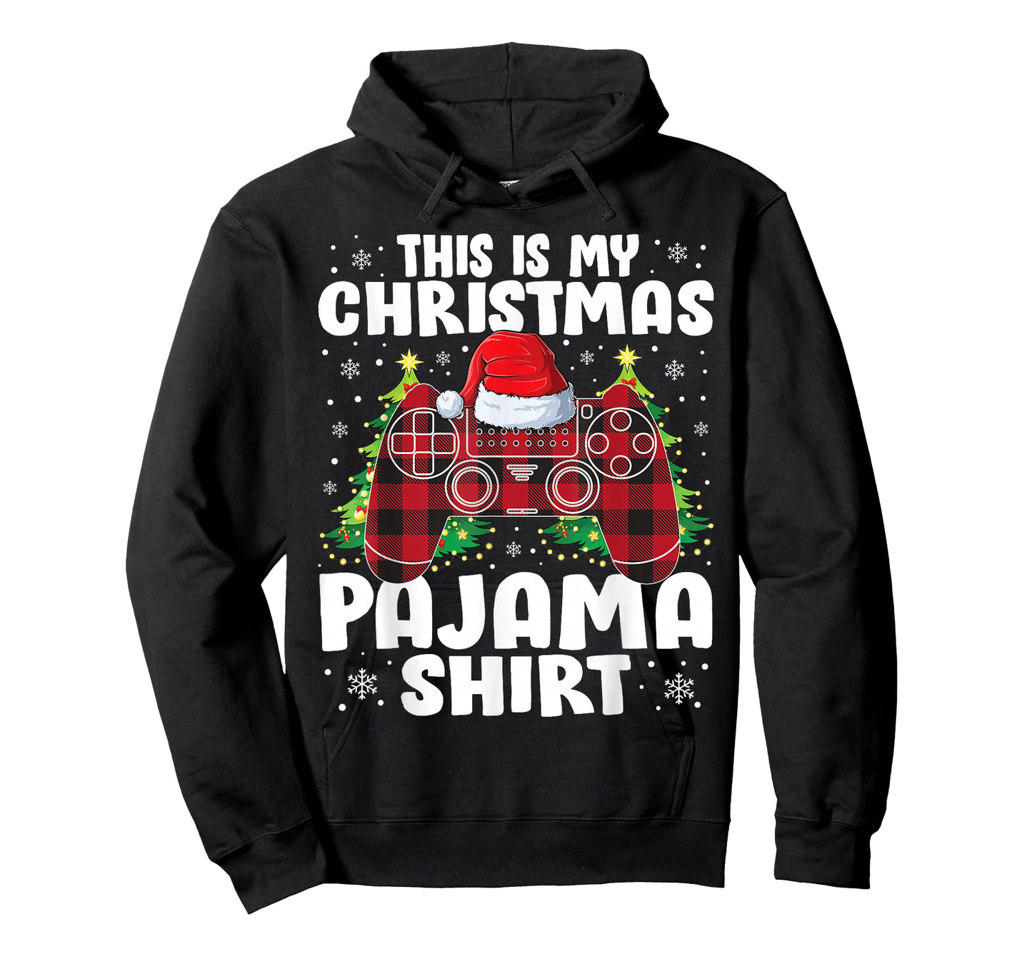 This is My Christmas Pajama Shirt Christmas Gamer Funny Boys T-Shirt