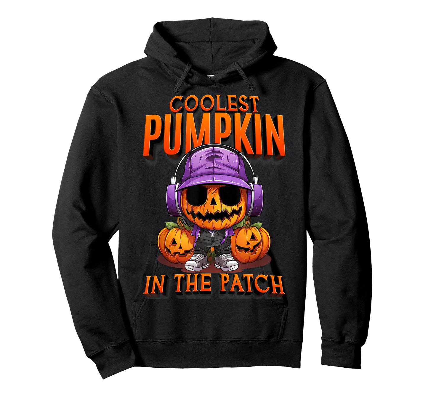 Coolest Pumpkin In The Patch Kids Toddler Boys Halloween T-Shirt