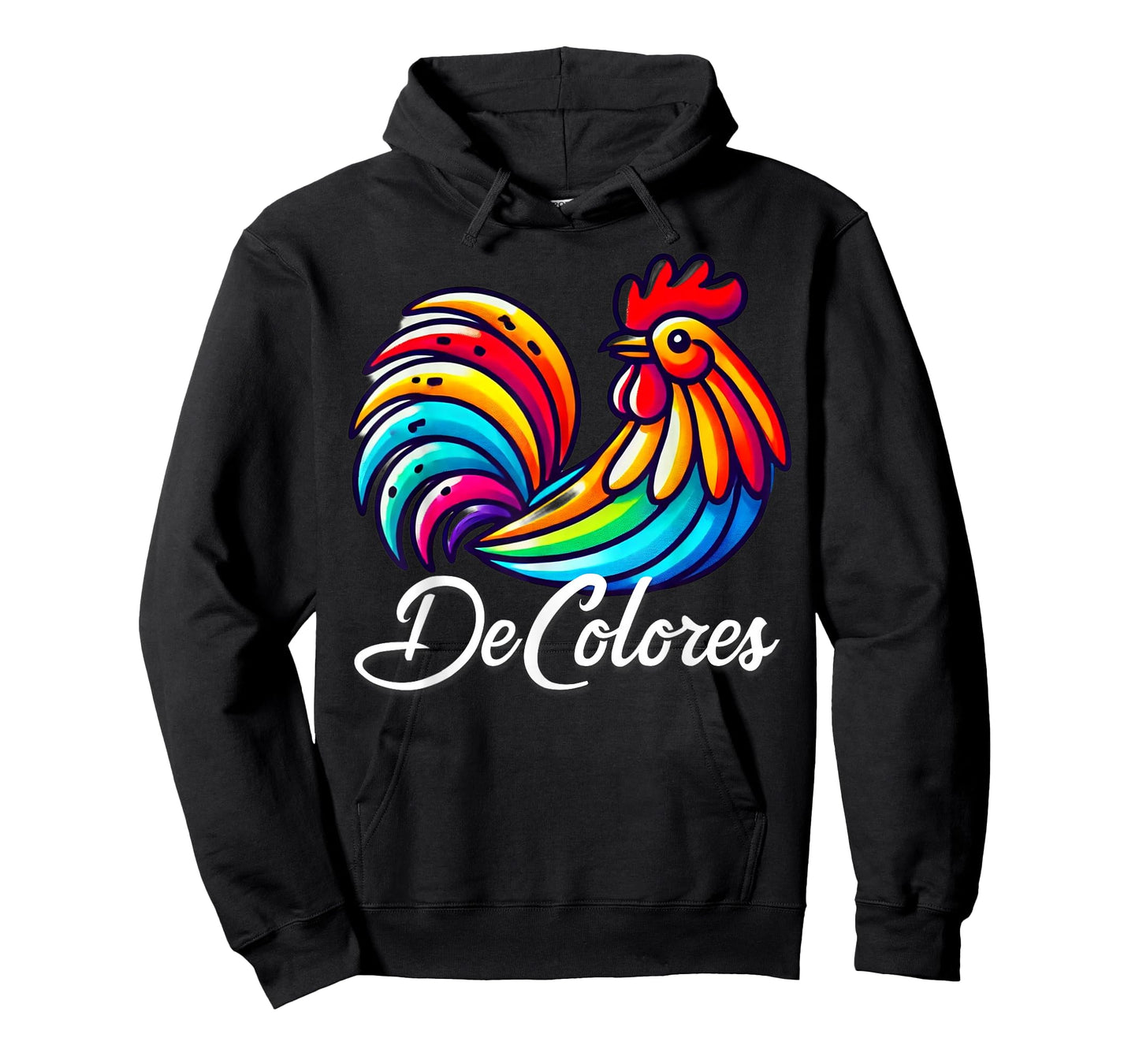DeColores Cursillo Rainbow Rooster Catholic T-Shirt