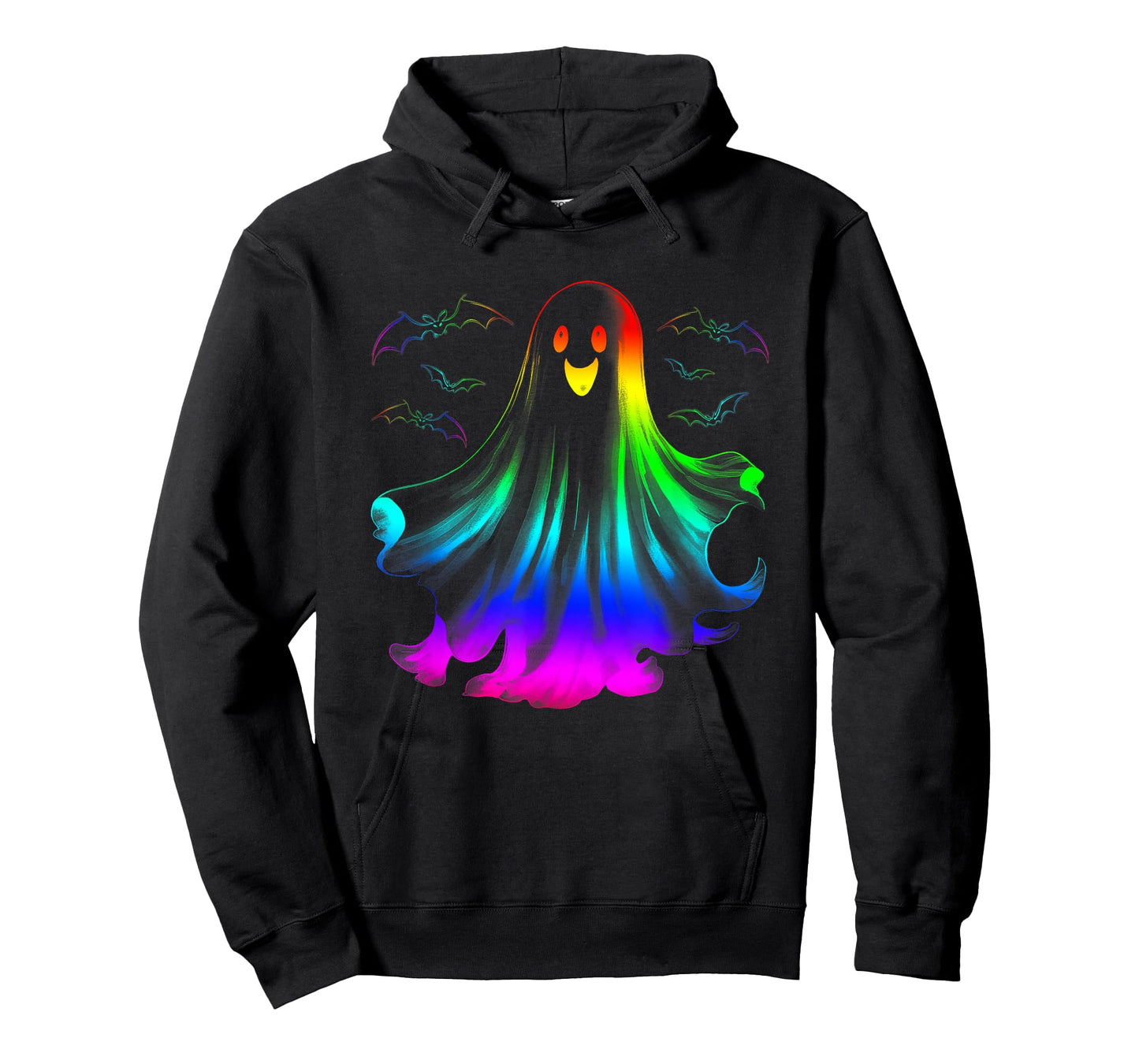 Rainbow Ghost LGBT Gay Pride Lesbian Halloween Costume T-Shirt