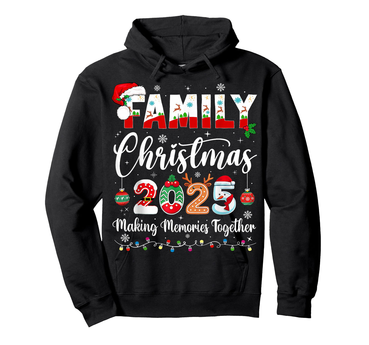 Family Christmas 2025 Making Memories Together Matching T-Shirt