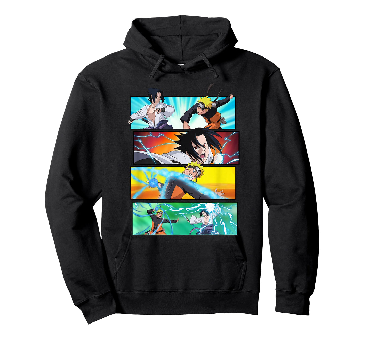 Naruto Shippuden Naruto vs Sasuke T-Shirt