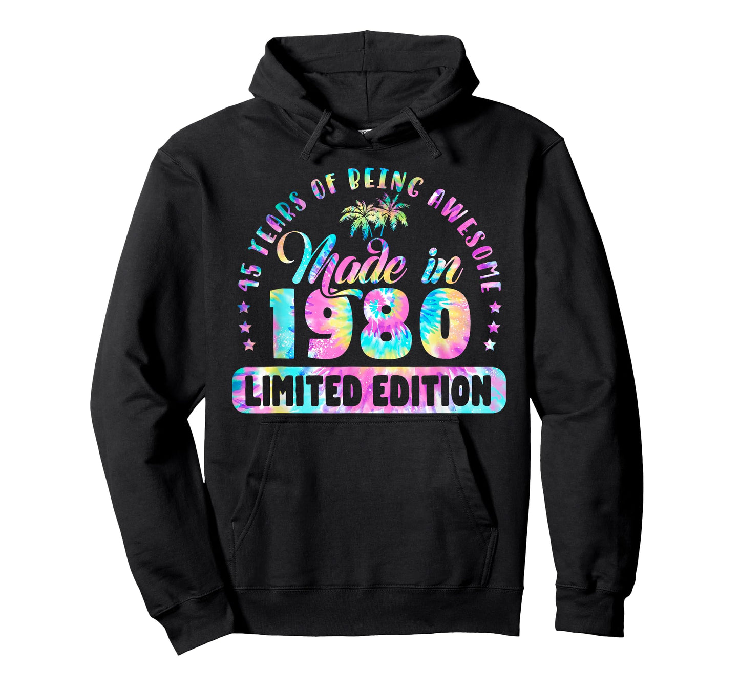 Made In 1980 Limited Edition 45 Birthday Gifts 45 Year Old T-Shirt