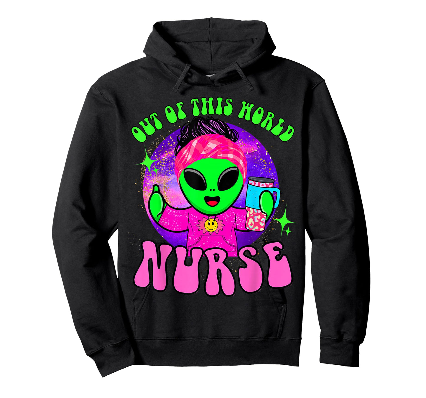 Out of this world funny alien space nurse nursing RN medical T-Shirt