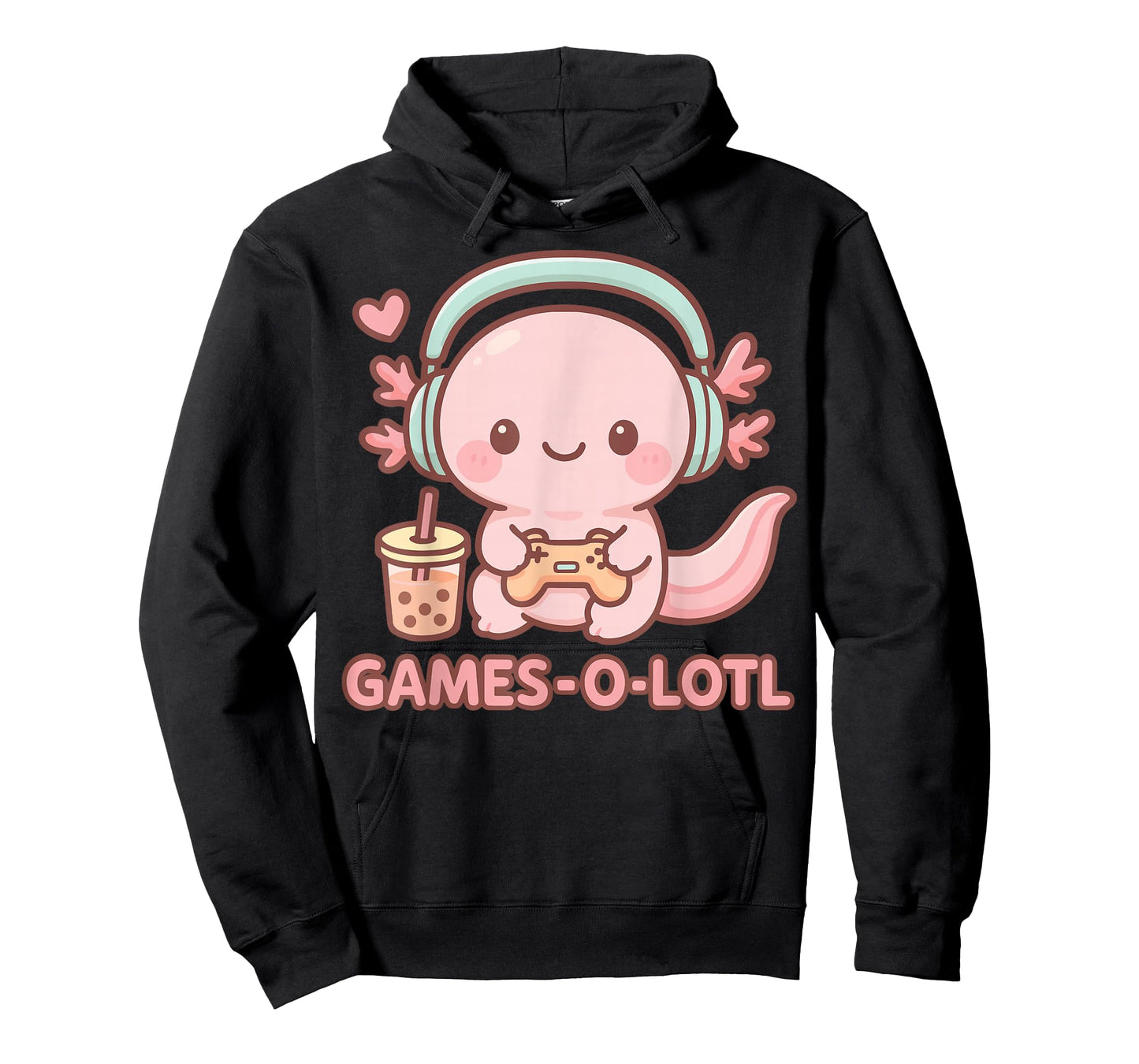 Gamesolotl Axolotl Gamer Gaming Anime T-Shirt