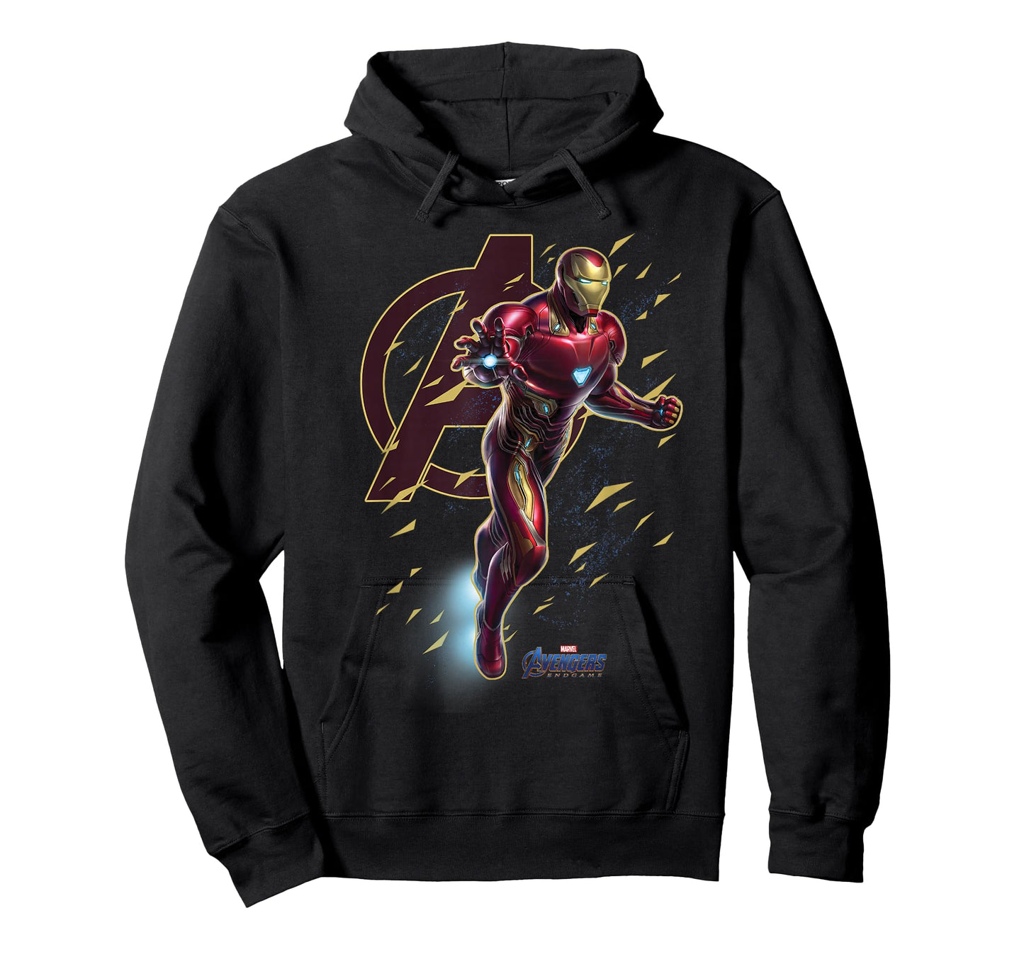Marvel Avengers Endgame Iron Man Action Pose Graphic T-Shirt
