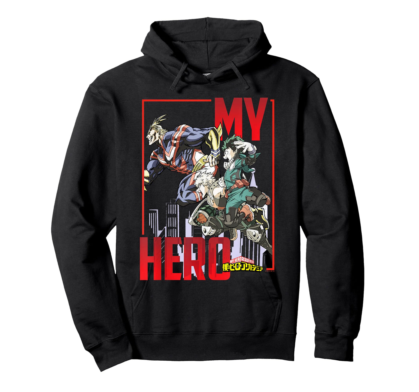 My Hero Academia All Might Deku and Bakugo Anime T-Shirt