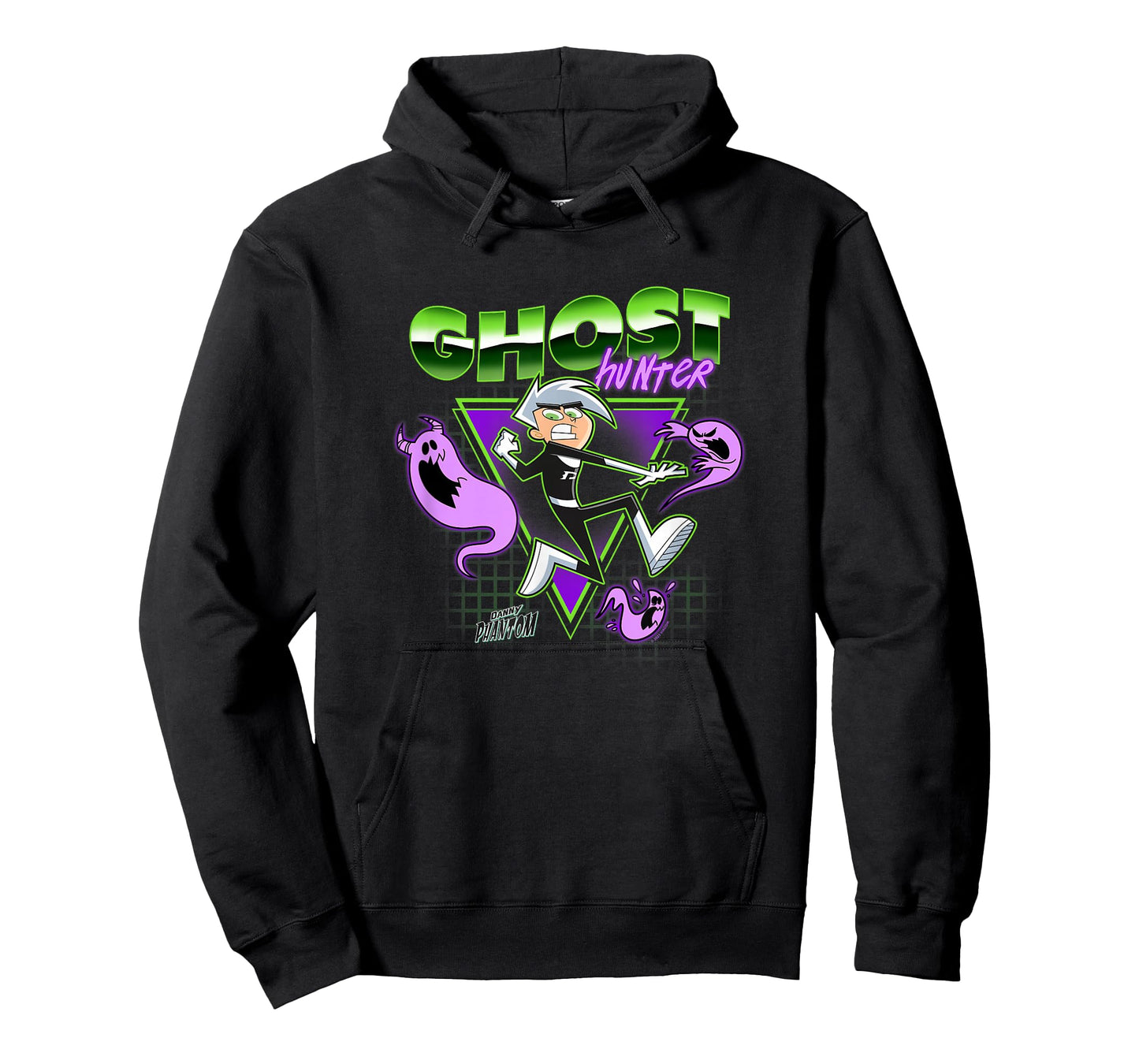 Danny Phantom Ghost Hunter Retro Vintage Superhero Logo T-Shirt