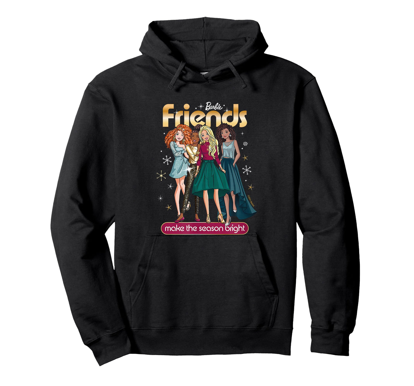 Barbie - Christmas - Friends Season Bright T-Shirt