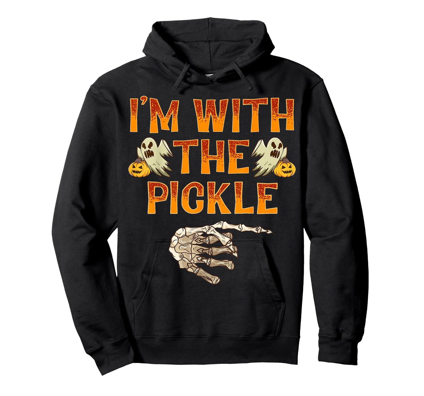 I'm With The Pickle Shirt Costume Funny Halloween Couple T-Shirt