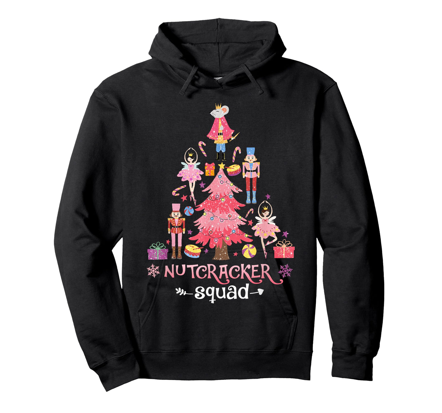 Christmas Nutcracker Squad Ballet Dance Women Kids Girls T-Shirt