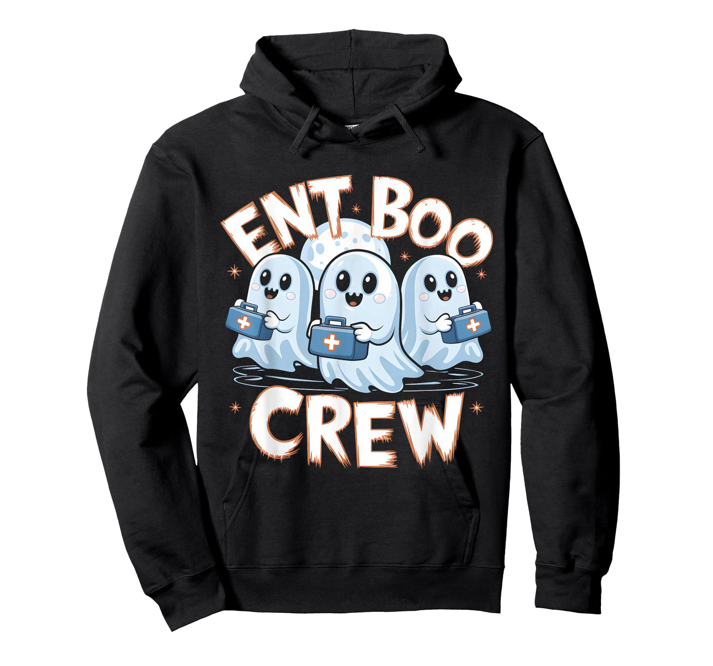 Spooky ENT Boo Crew Halloween Nurse Practitioner T-Shirt