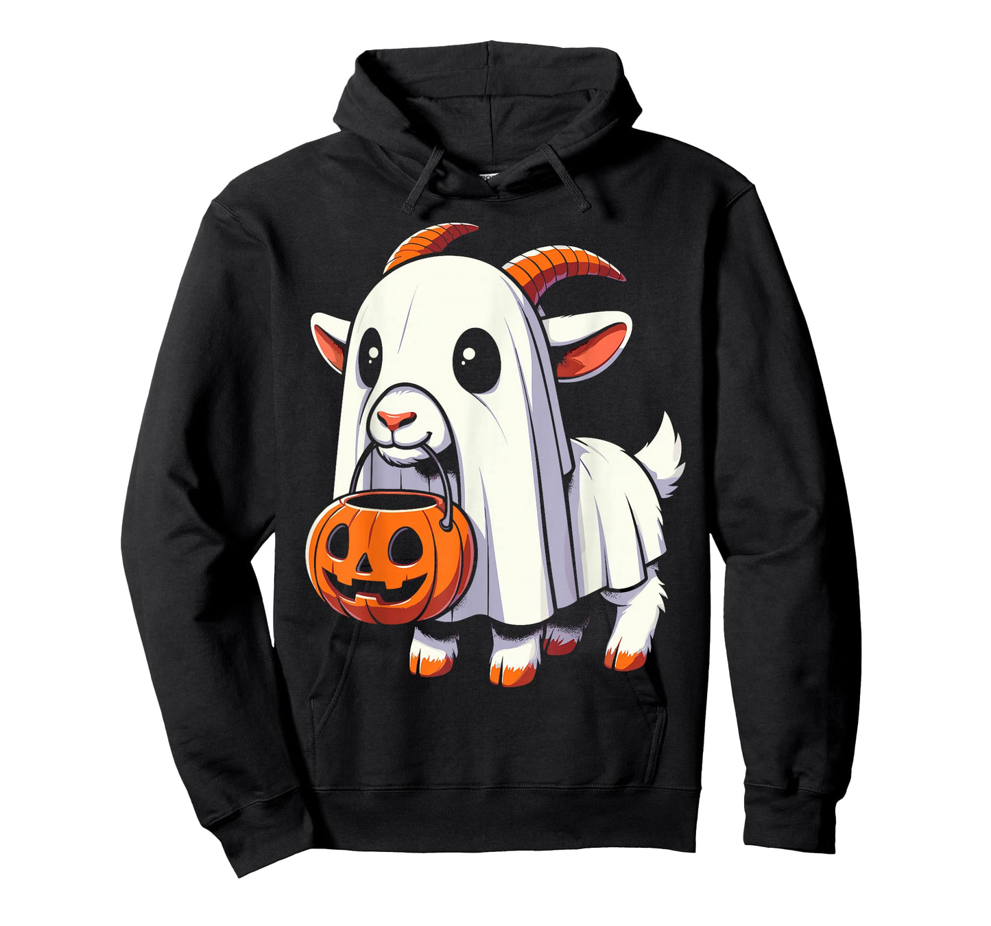 Halloween Cute Goat Ghost T-Shirt