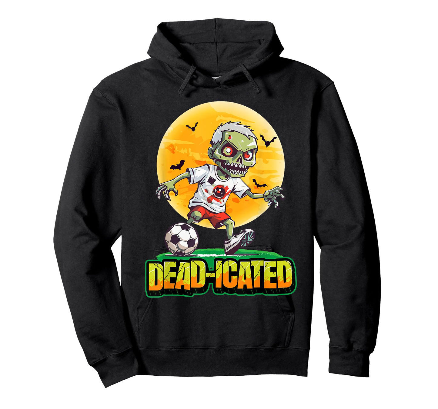 Zombie Soccer Player Scary Soccer Halloween T-Shirt