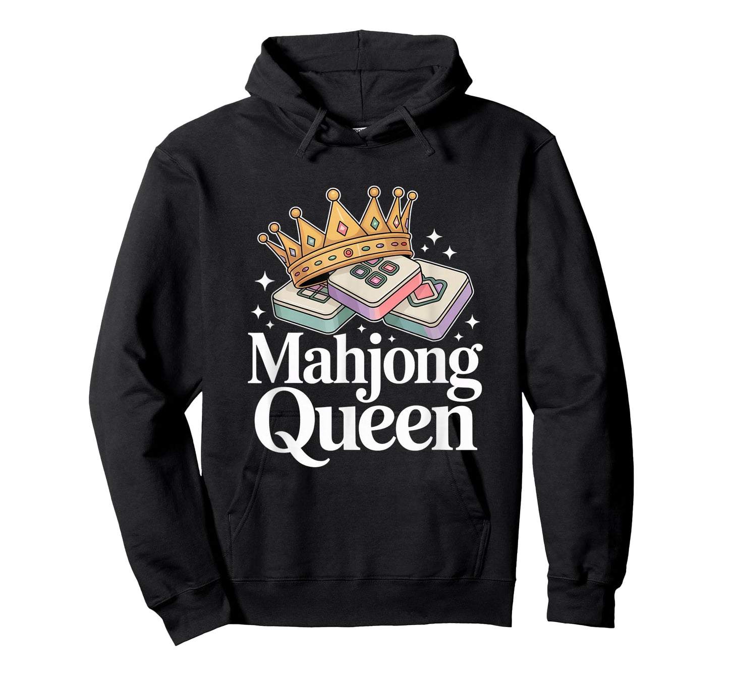Funny Mahjong Mahjong Queen Cool Playing Mahjong T-Shirt