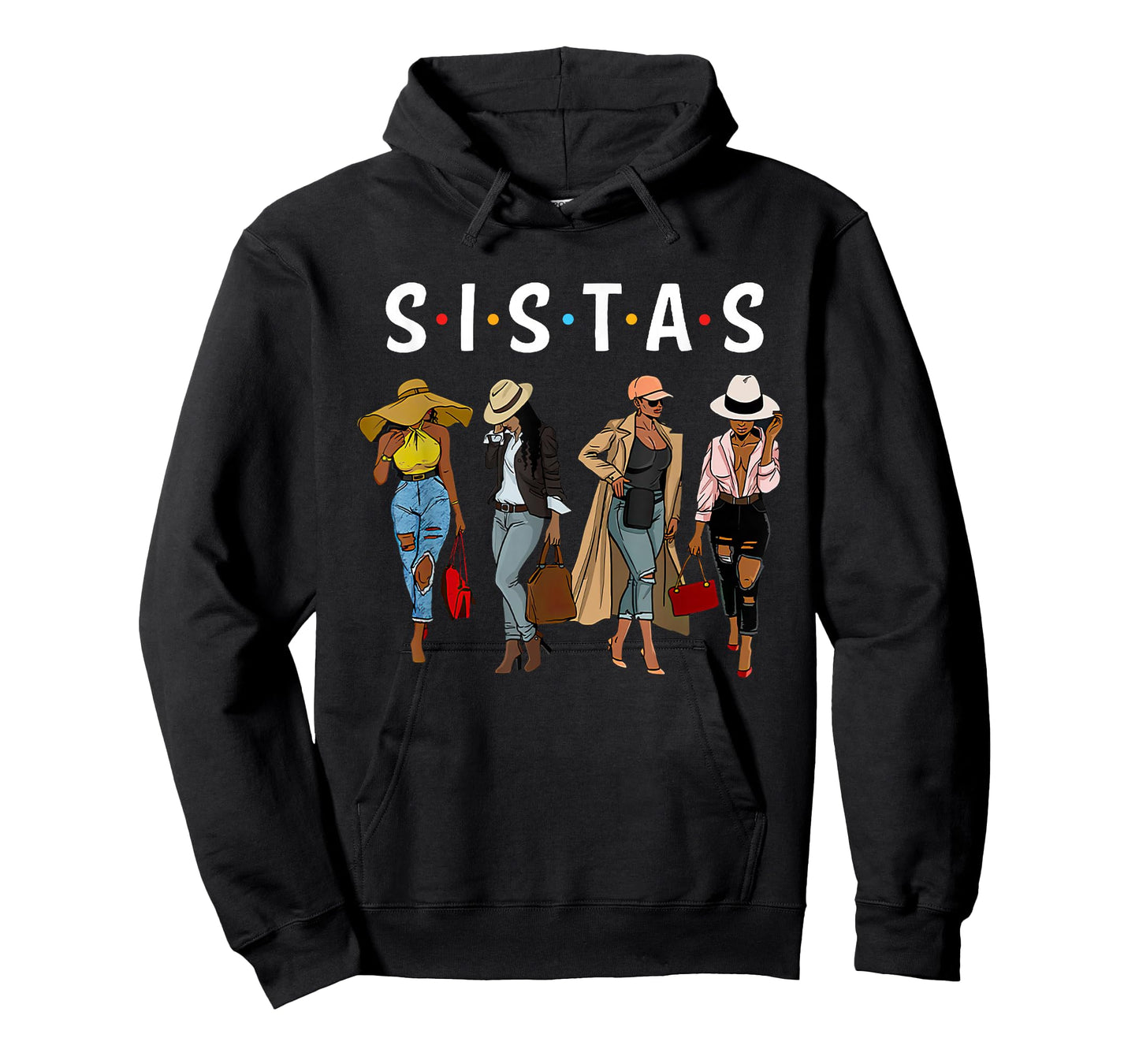 Sistas Afro Women Together Women Women Birthday T-Shirt