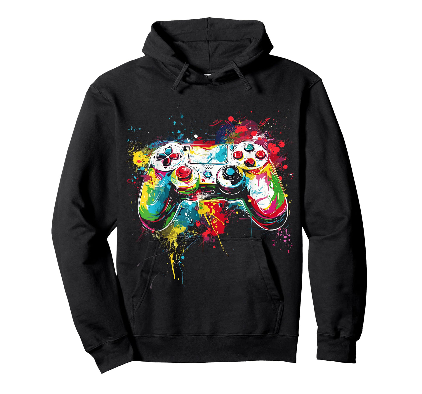 Control All The Things Video Game Controller Gamer Boys Men T-Shirt