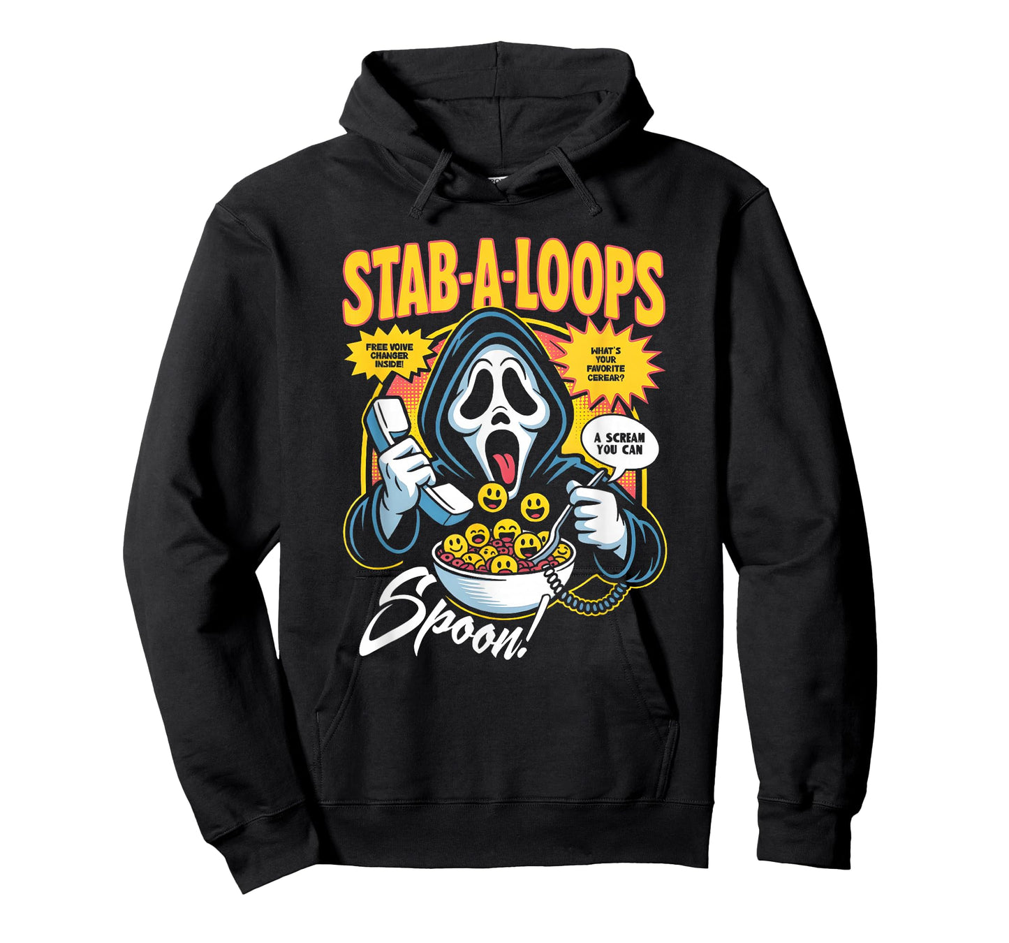 Stab-A-Loops Horror Cereal Box Halloween T-Shirt